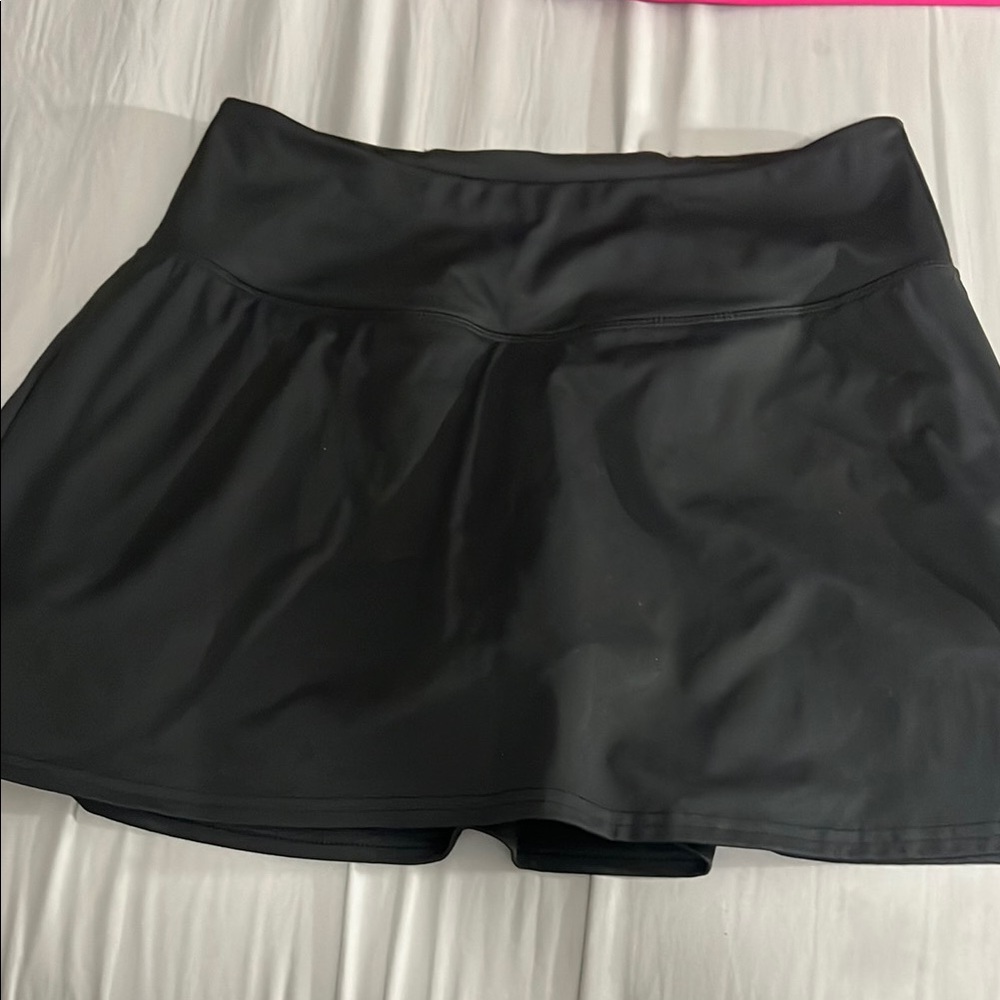 All in Motion Black Skort